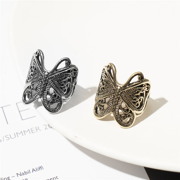 Vintage Butterfly Ring