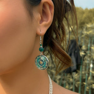 Time Gemstone Earrings