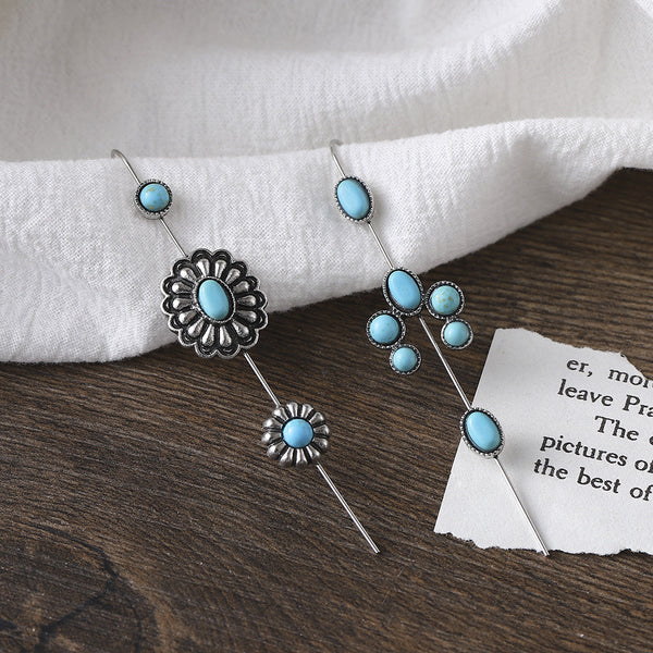 Boho Turquoise Vintage Earrings