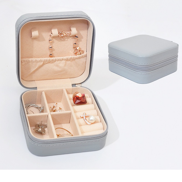 Portable Luxury Jewelry Storage Box