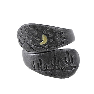 Vintage Desert Cactus Ring