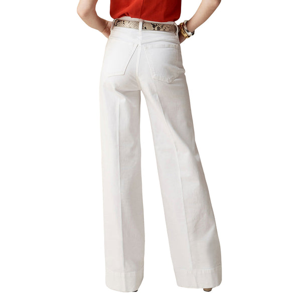 2024 autumn and winter new Amazon cross-border high-elastic horn women's denim trousers, super hot