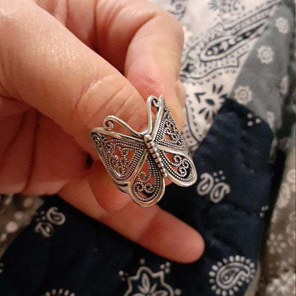 Vintage Butterfly Ring