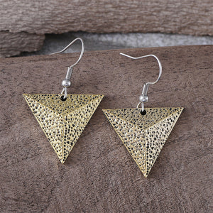 Simple Geometric Triangle Earrings