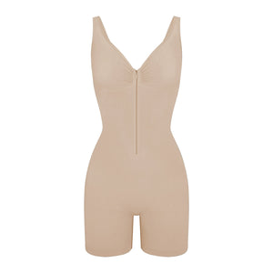 Women's Seamless Tummy-Control and Butt-Lifting Body Shaper Bodysuit