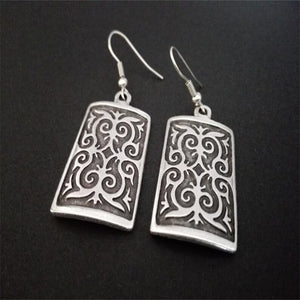 Ethnic Striped Earrings