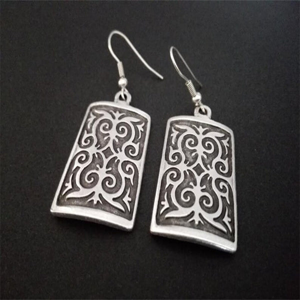 Ethnic Striped Earrings