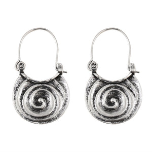 Gypsy Bent Metal Earrings
