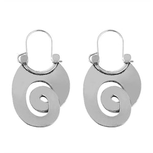 Bent Symbol Dangle Earrings