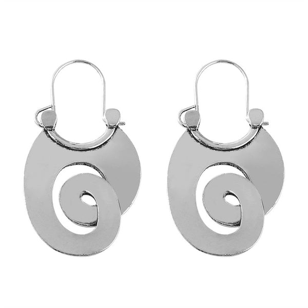 Bent Symbol Dangle Earrings