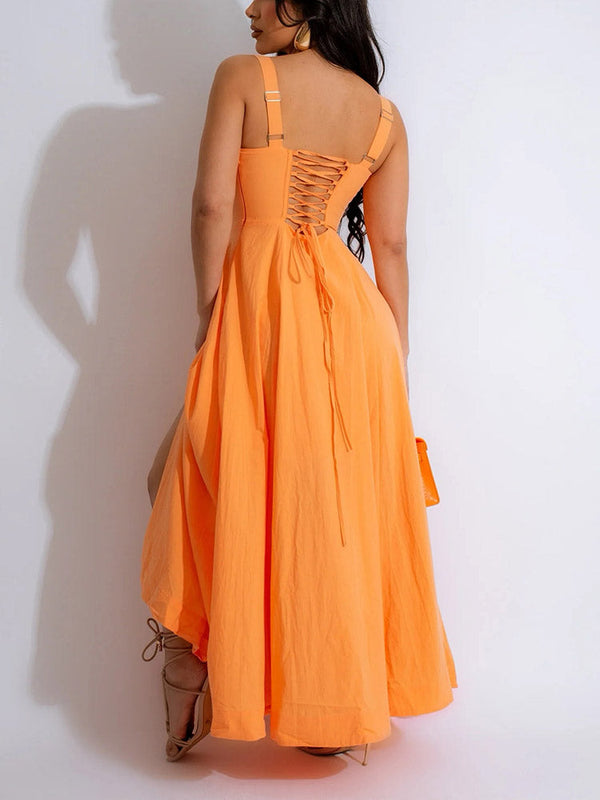 Sleeveless Bustier Sundress