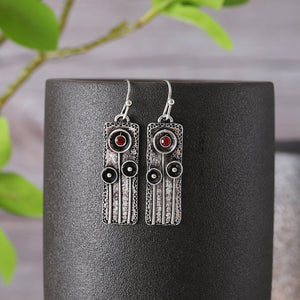 Vintage Geometric Earrings