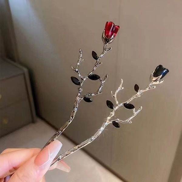 A Rose Hairpin