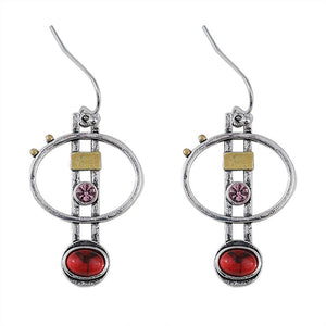 Fashion Simple Geometric Round Earrings