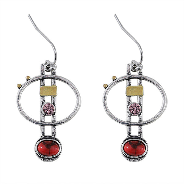 Fashion Simple Geometric Round Earrings