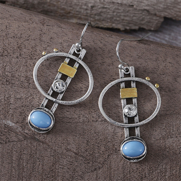 Fashion Simple Geometric Round Earrings