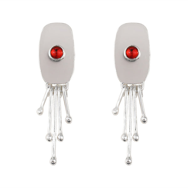 Oval Tassel Pendant