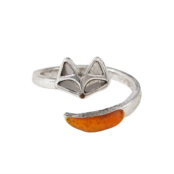 Open Adjustable Premium Fox Ring