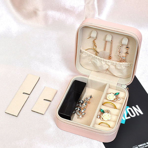 Portable Luxury Jewelry Storage Box