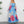 Vintage Long Sleeve Backless Top + A-line Big Swing Printed Long Skirt Halter Set