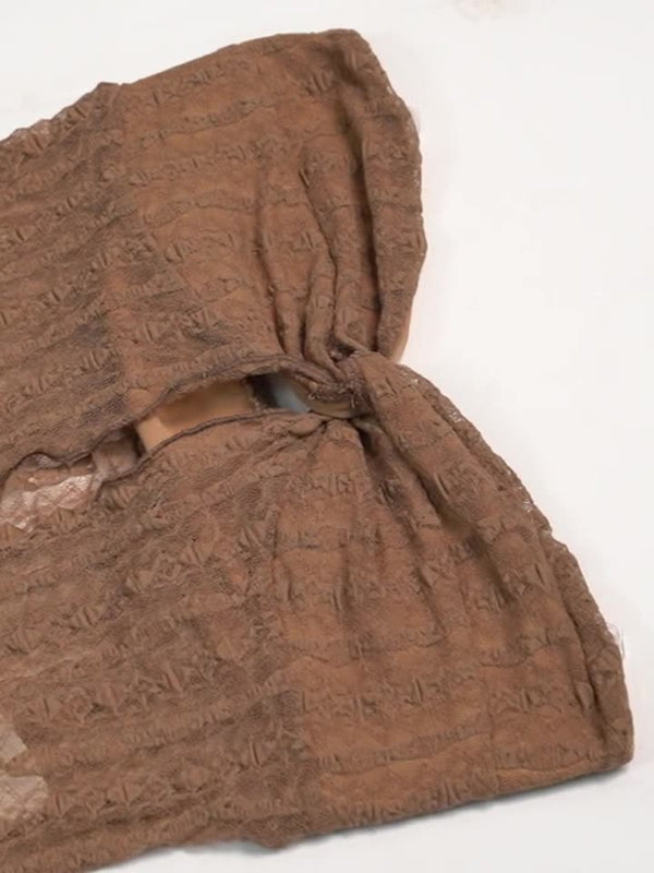 Summer Sexy Strapless Lace Top