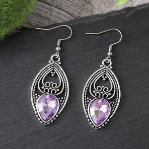 Skeleton Crystal Earrings