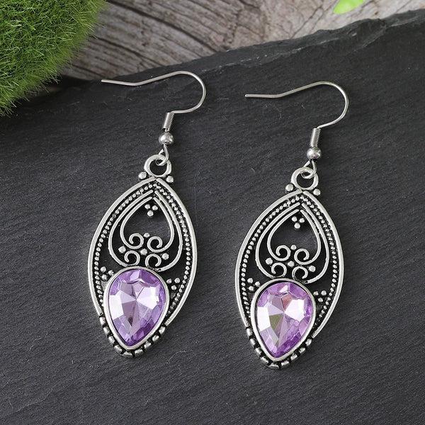 Skeleton Crystal Earrings