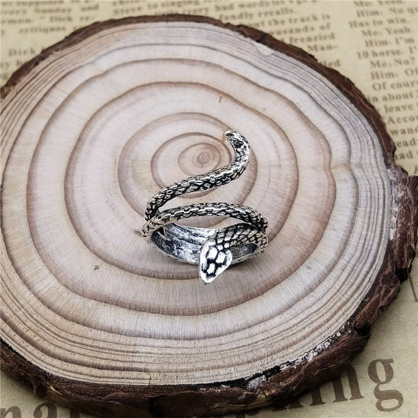 Personalized Alloy Animal Snake Ring