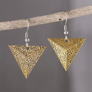 Simple Geometric Triangle Earrings