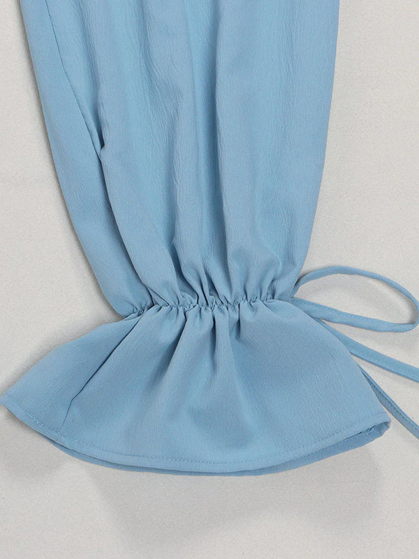 Breeze Tie-Shoulder Jumpsuit