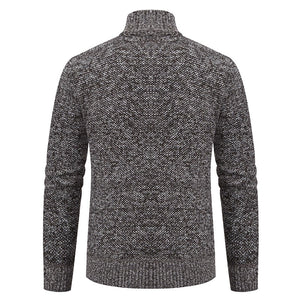 Men's Cardigan Thick Knit Sweater Casual Sweater Jacket