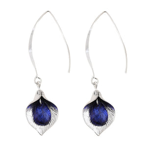 Fashion Creative Orchid Pod Dangle Earrings