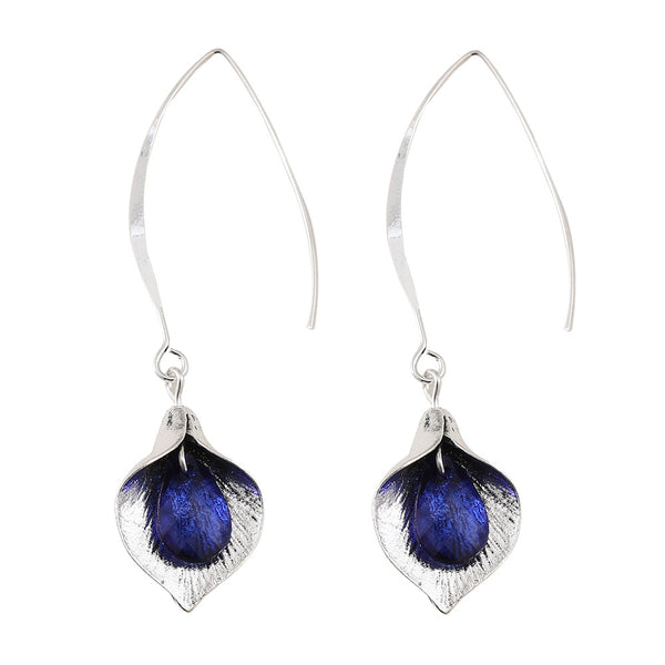 Fashion Creative Orchid Pod Dangle Earrings