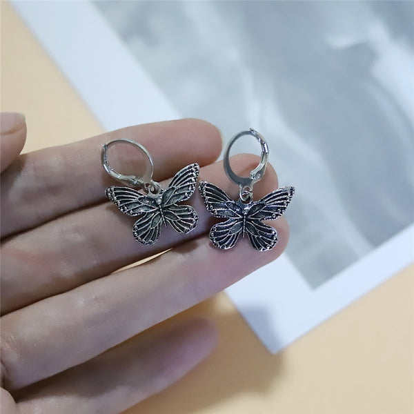 Vintage Butterfly Earrings