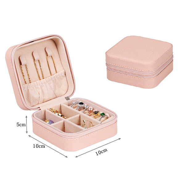 Portable Luxury Jewelry Storage Box