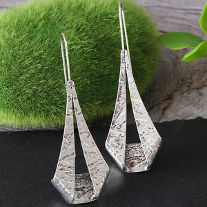 Vintage Teardrop Leaf Earrings