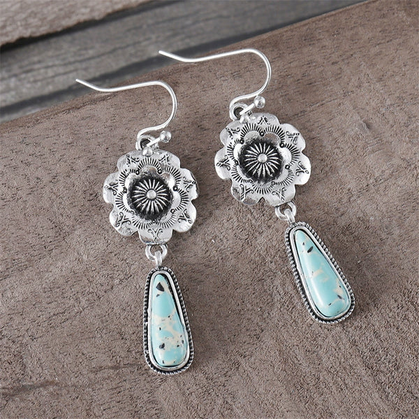 Bohemian Alloy Dangle Earrings
