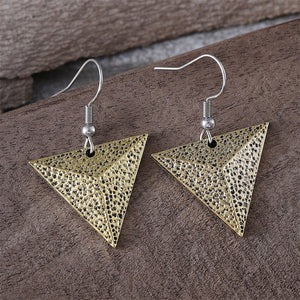 Simple Geometric Triangle Earrings