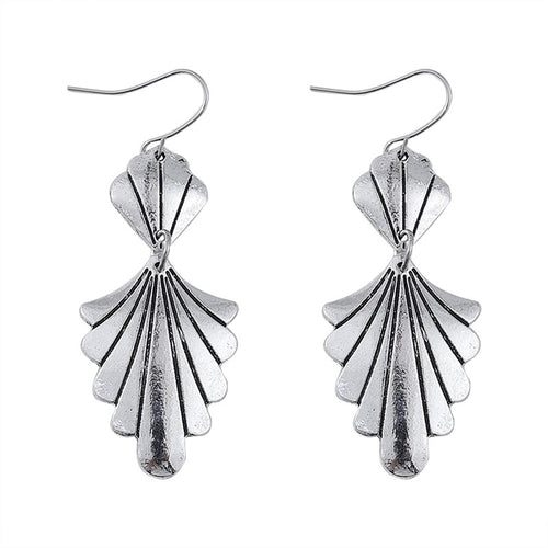 Bohemian Leaf Dangle Earrings