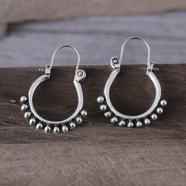 Simple Round Earrings