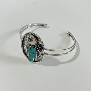 Rose Under the Moon Cactus Jewelry