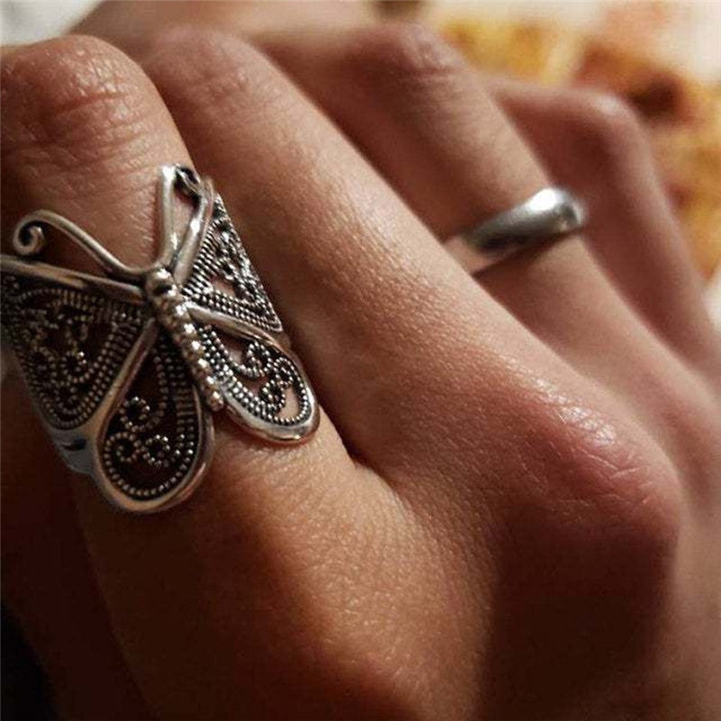 Vintage Butterfly Ring