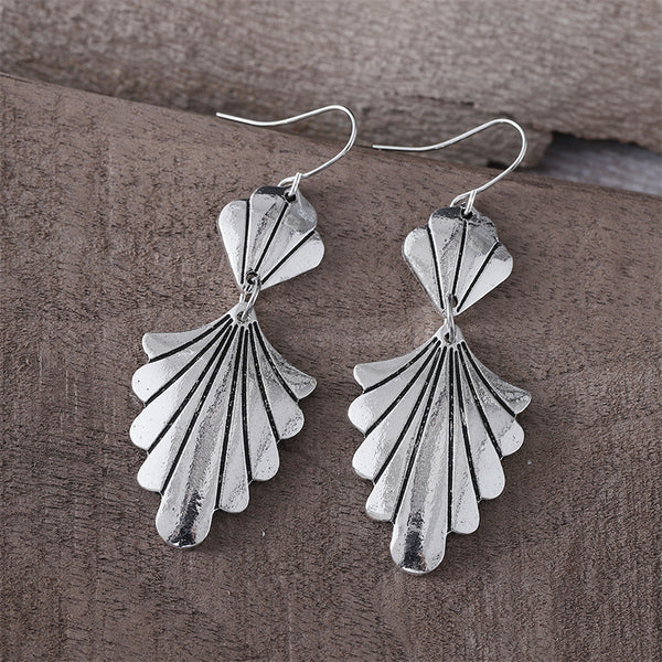 Bohemian Leaf Dangle Earrings