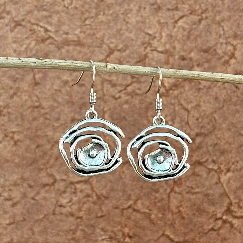 Premium Spiral Irregular Earrings