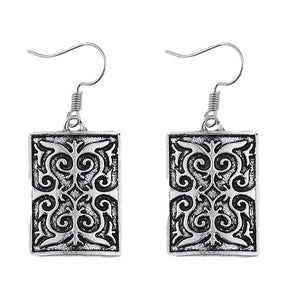 Ethnic Striped Earrings