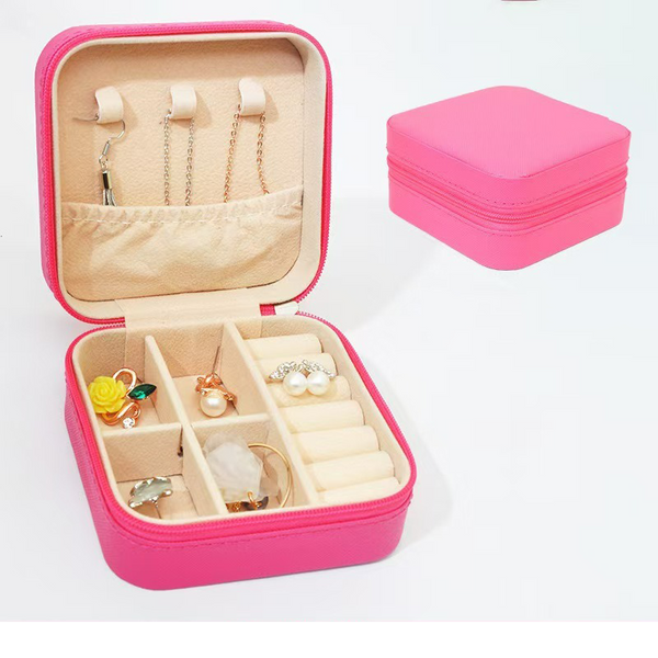 Portable Luxury Jewelry Storage Box
