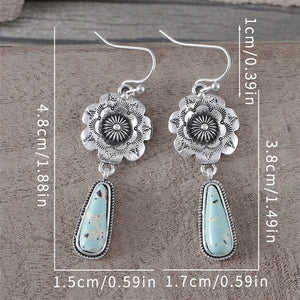 Bohemian Alloy Dangle Earrings