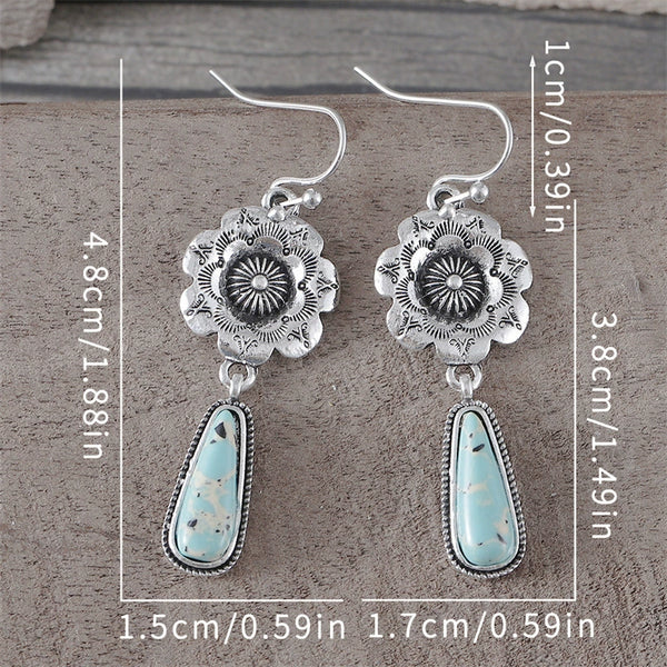 Bohemian Alloy Dangle Earrings