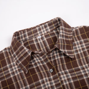 Vintage Double Pocket Check Shirt