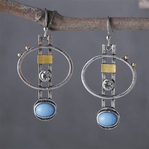 Fashion Simple Geometric Round Earrings